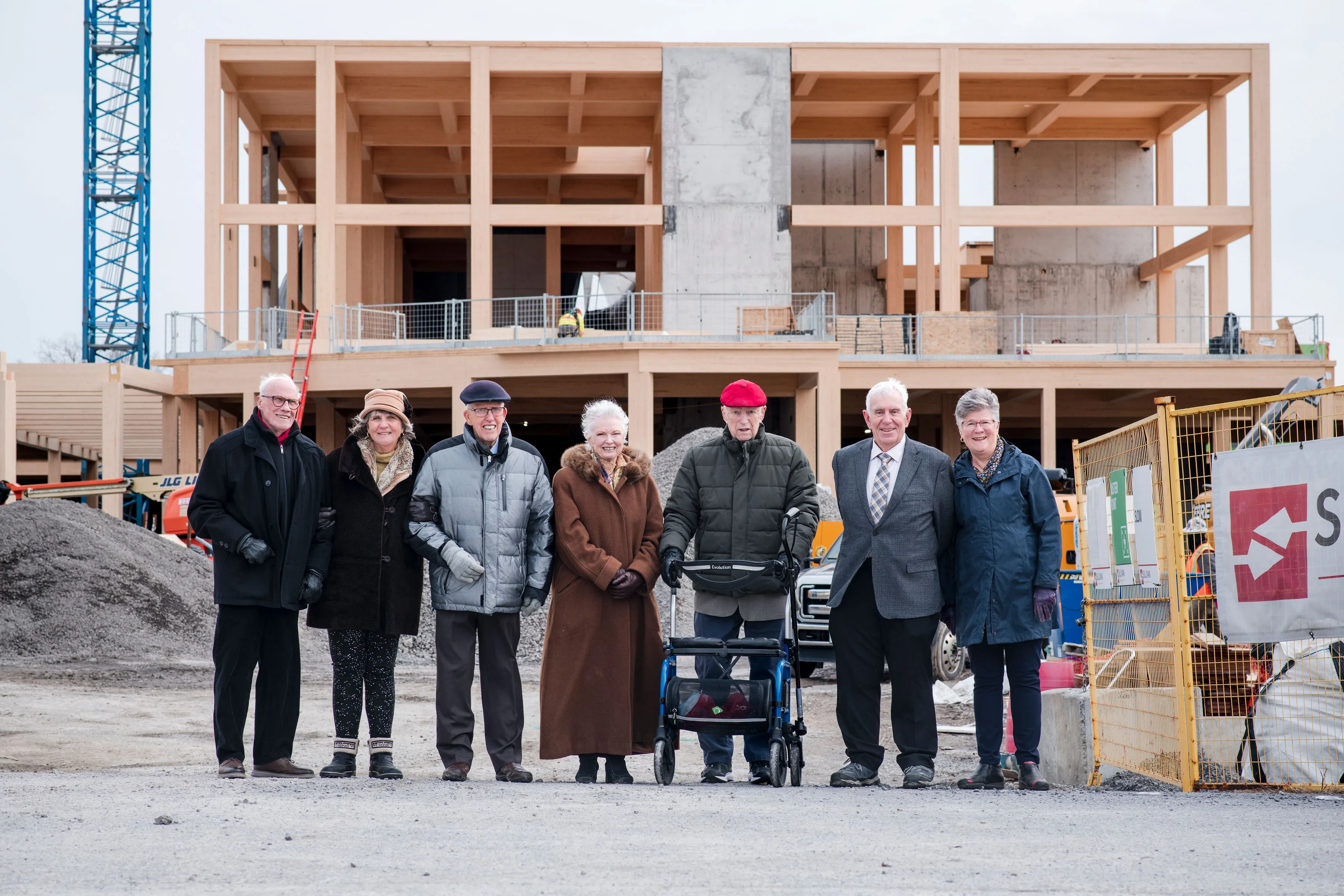 Past Chairs Unite at new hospital site to reflect on legacy and celebrate progress