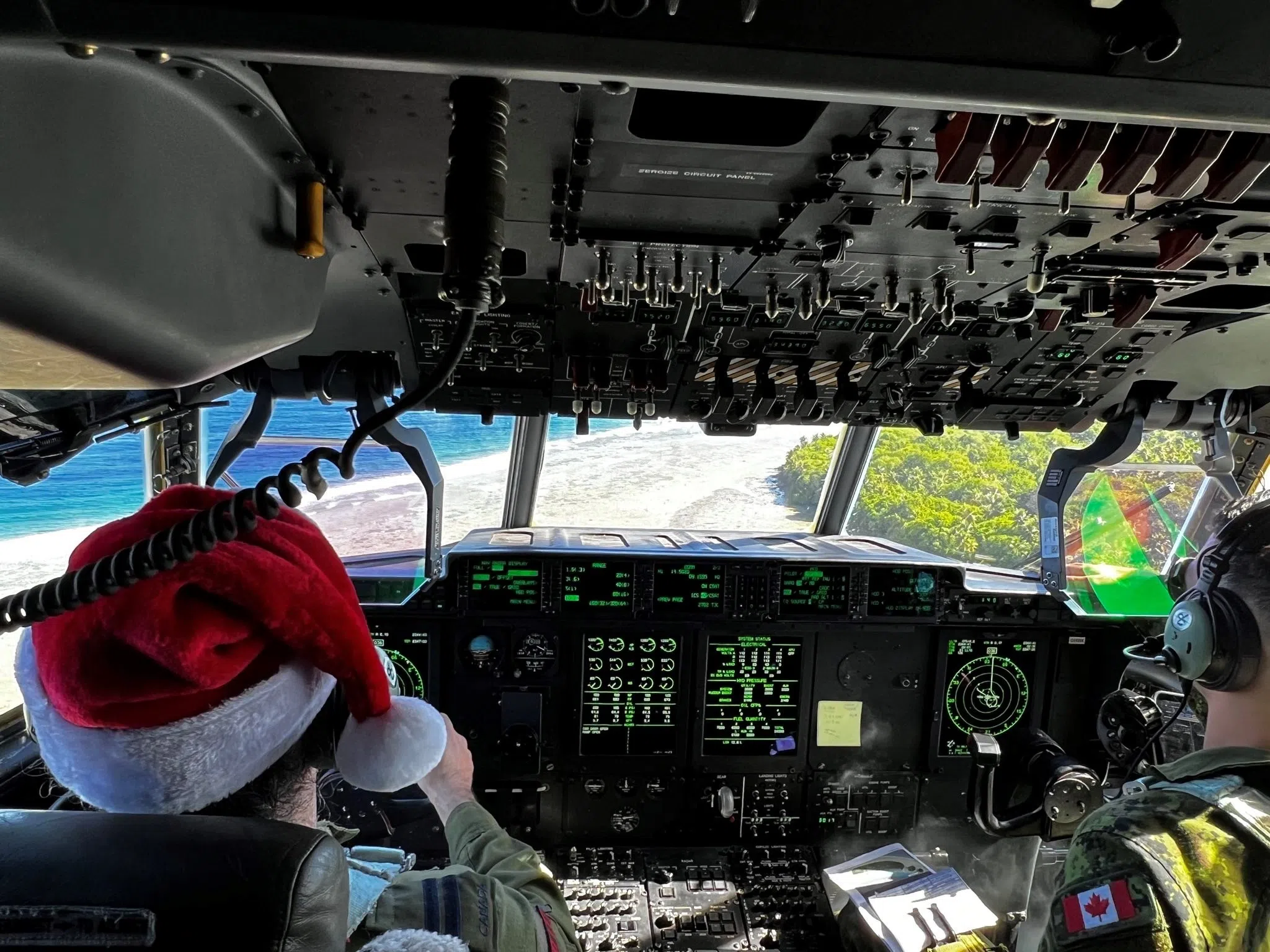 CFB Trenton members participating in Operation Christmas Drop