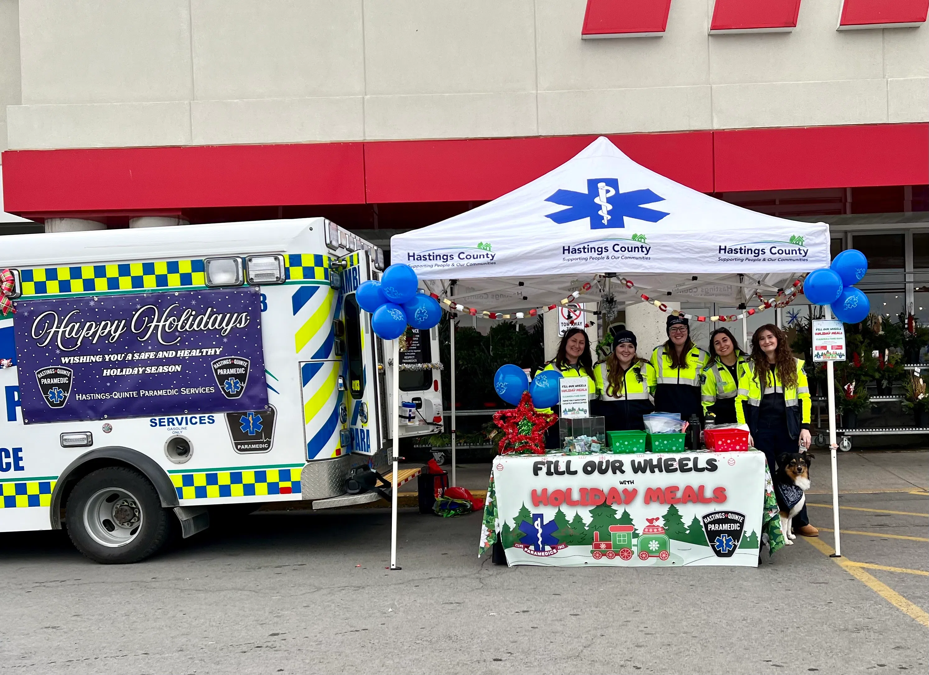 Fill Our Wheels With Holiday Meals this Saturday