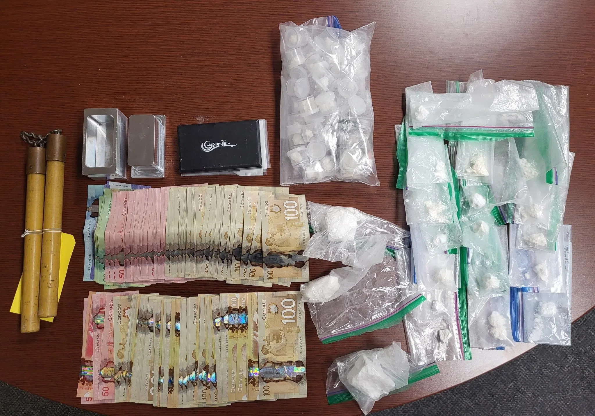 Cocaine, ecstasy, thousands of dollars worth of jewellery seized in Picton