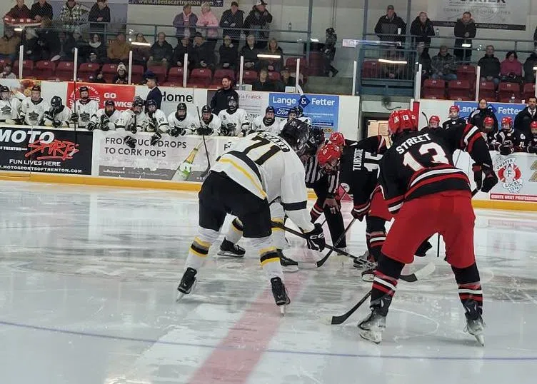 Over 150 penalty minutes in G-Hawks win over Stouffville