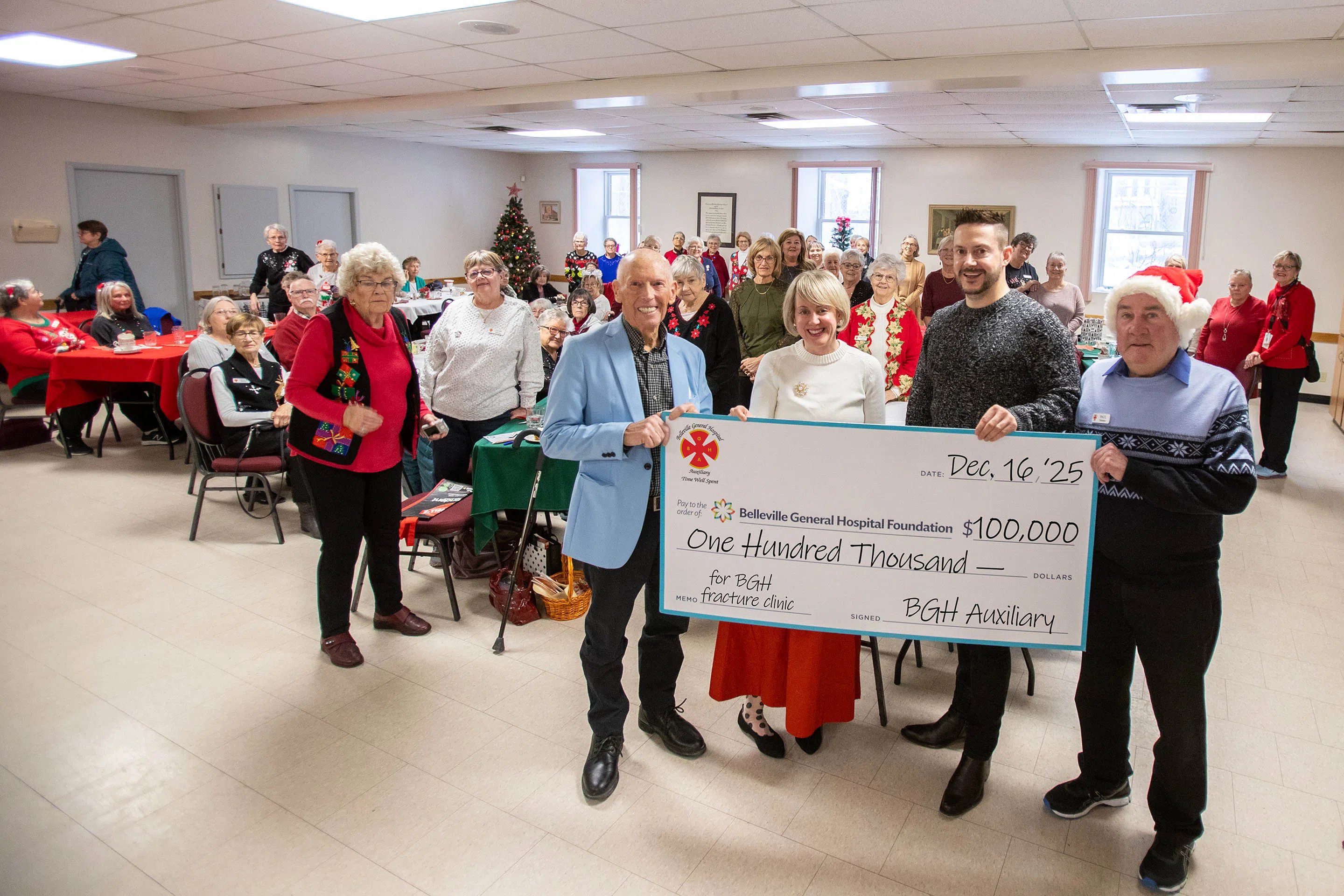 Major donation for Belleville General Hospital Foundation