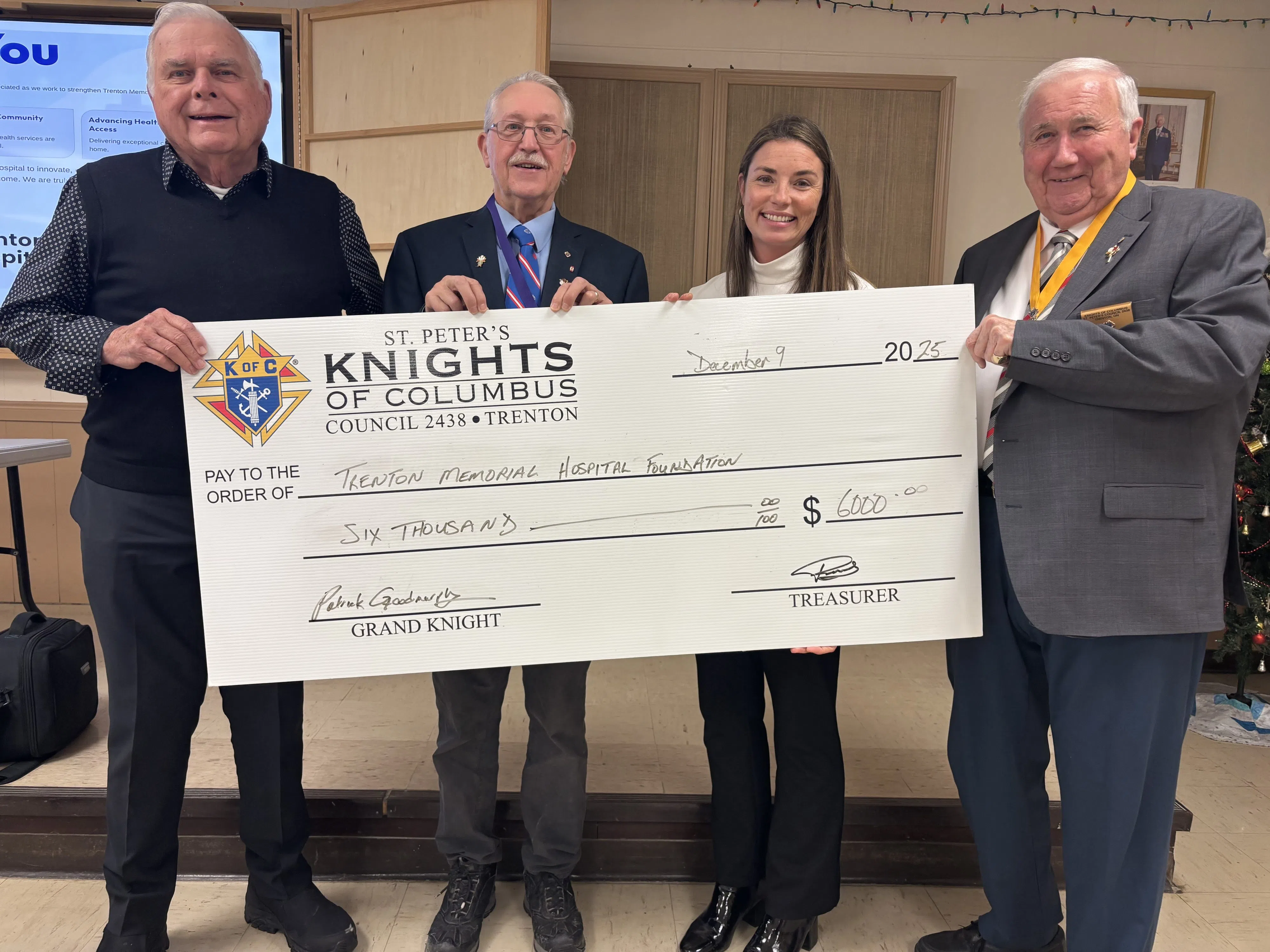 Trenton Knights close in on $1 million