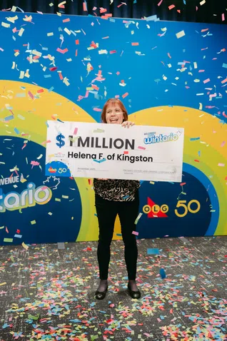 Million-dollar moment for Kingston woman