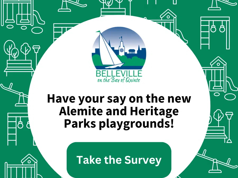 Have your say on new playgrounds for two Belleville parks