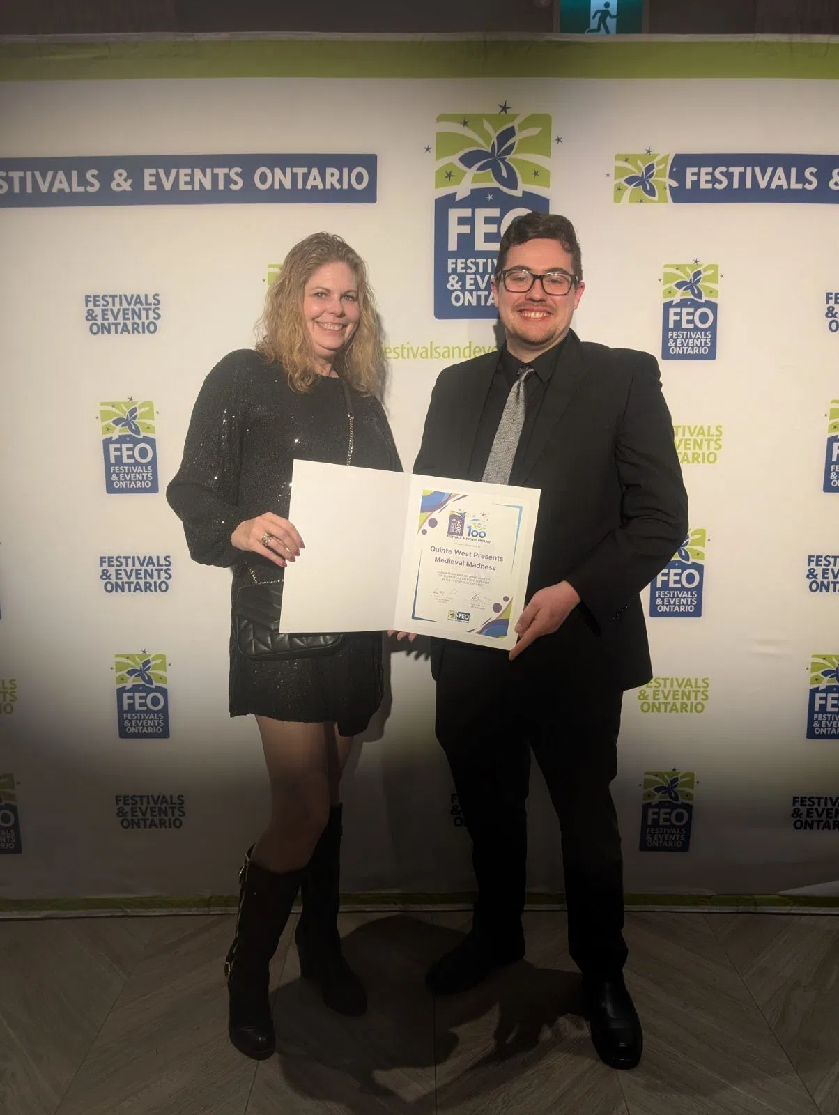 Quinte West's "Medieval Madness" wins provincial Top 100 event award