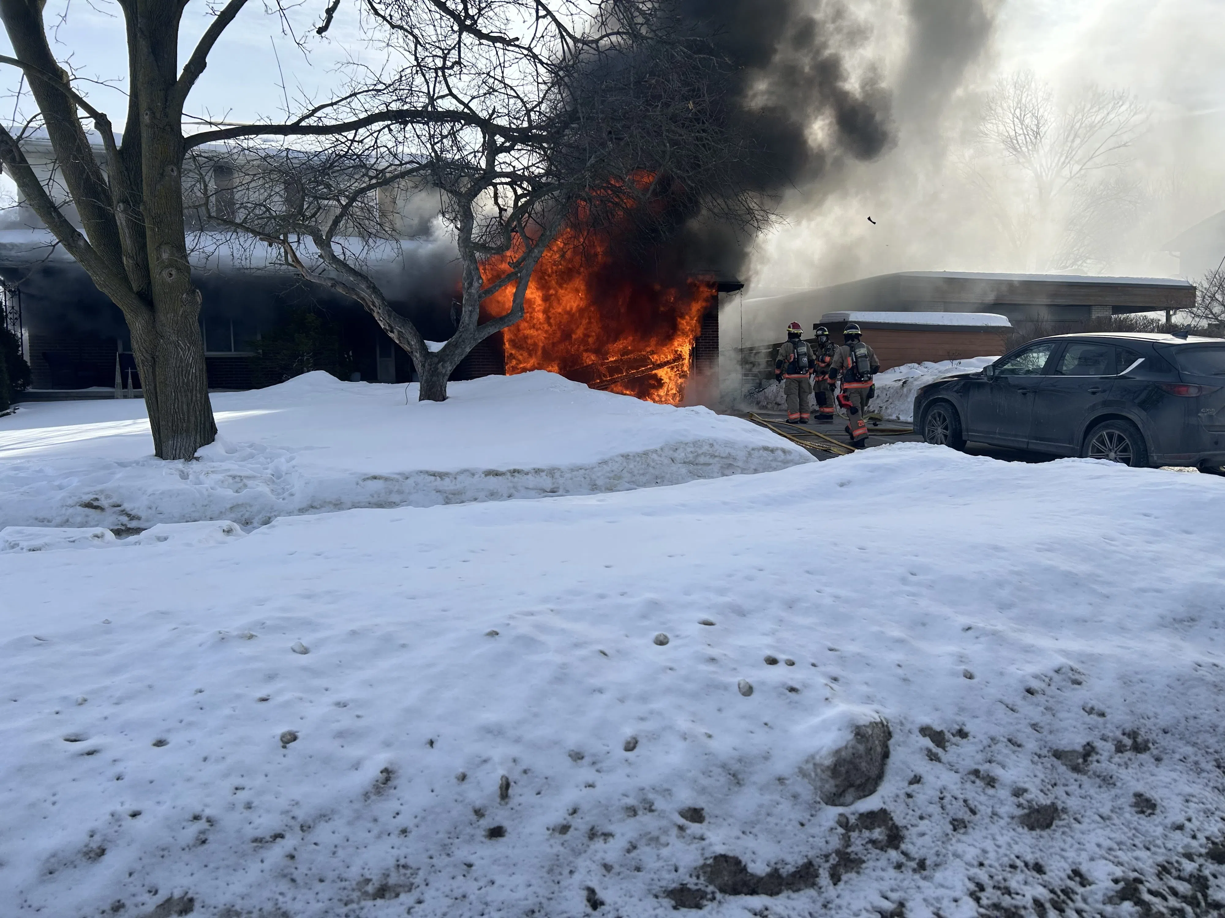 UPDATE: East end Belleville fire