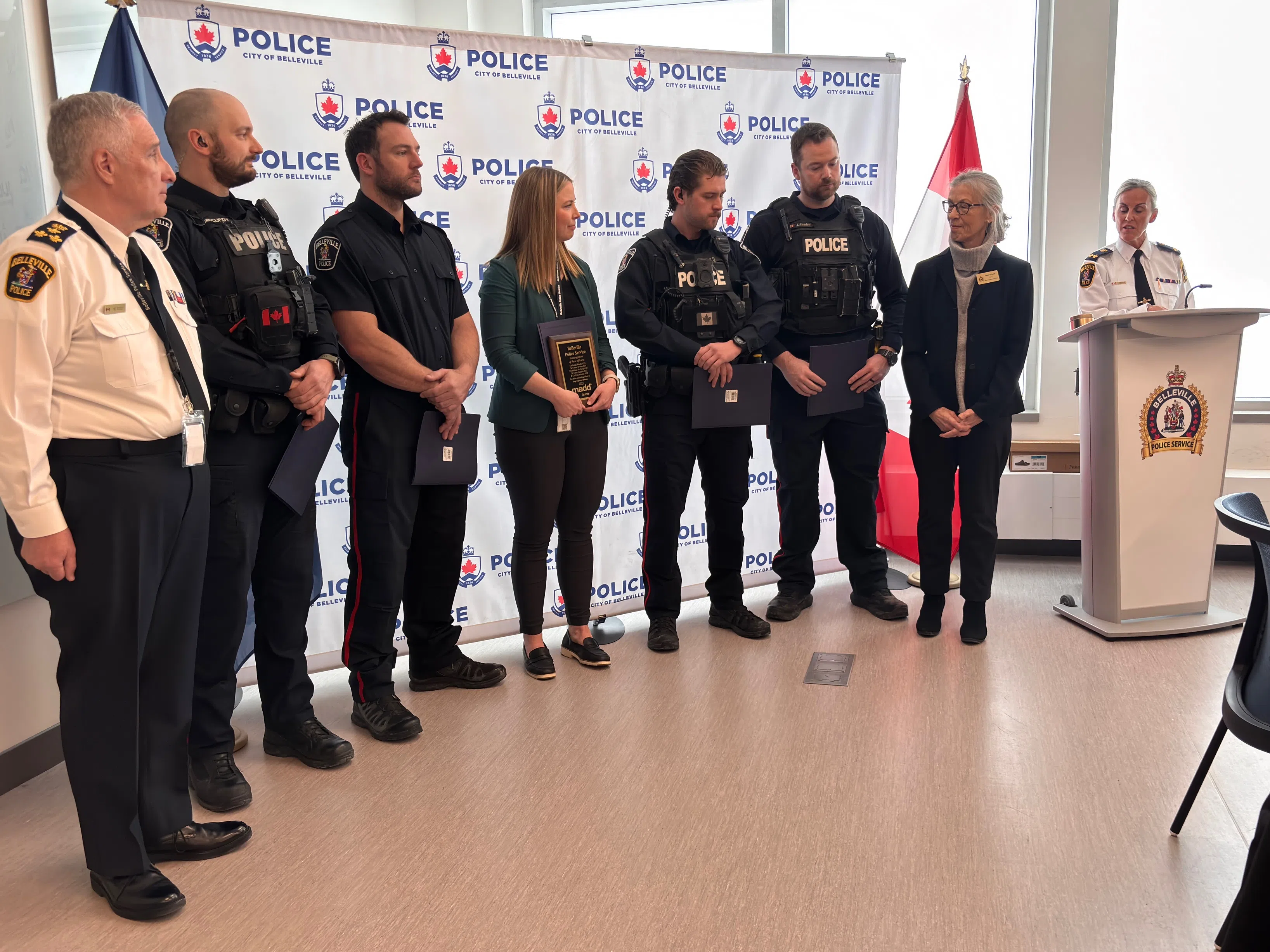 Officers commended for impaired driving enforcement