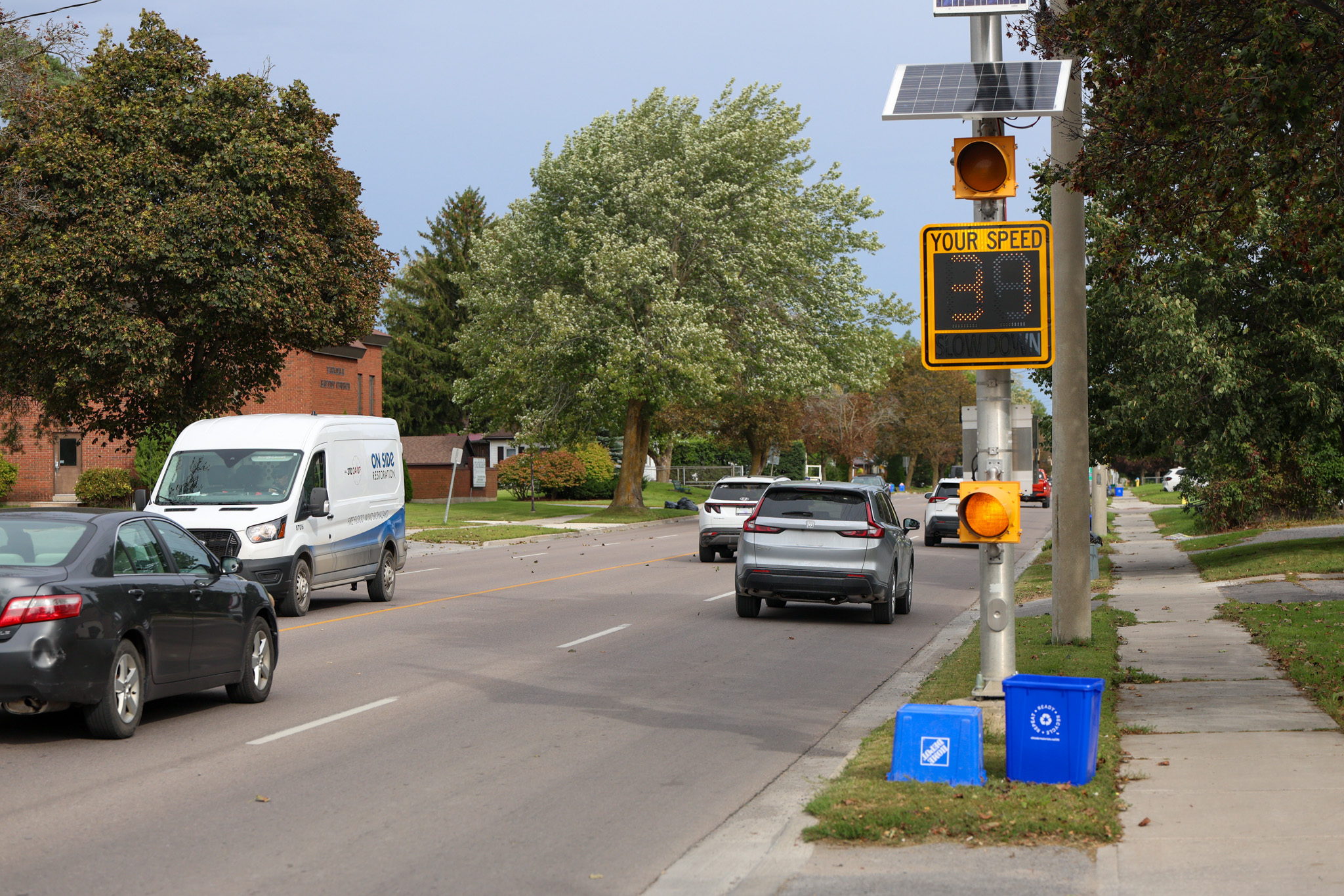 New speed indicator signs installed in Community Safety Zones