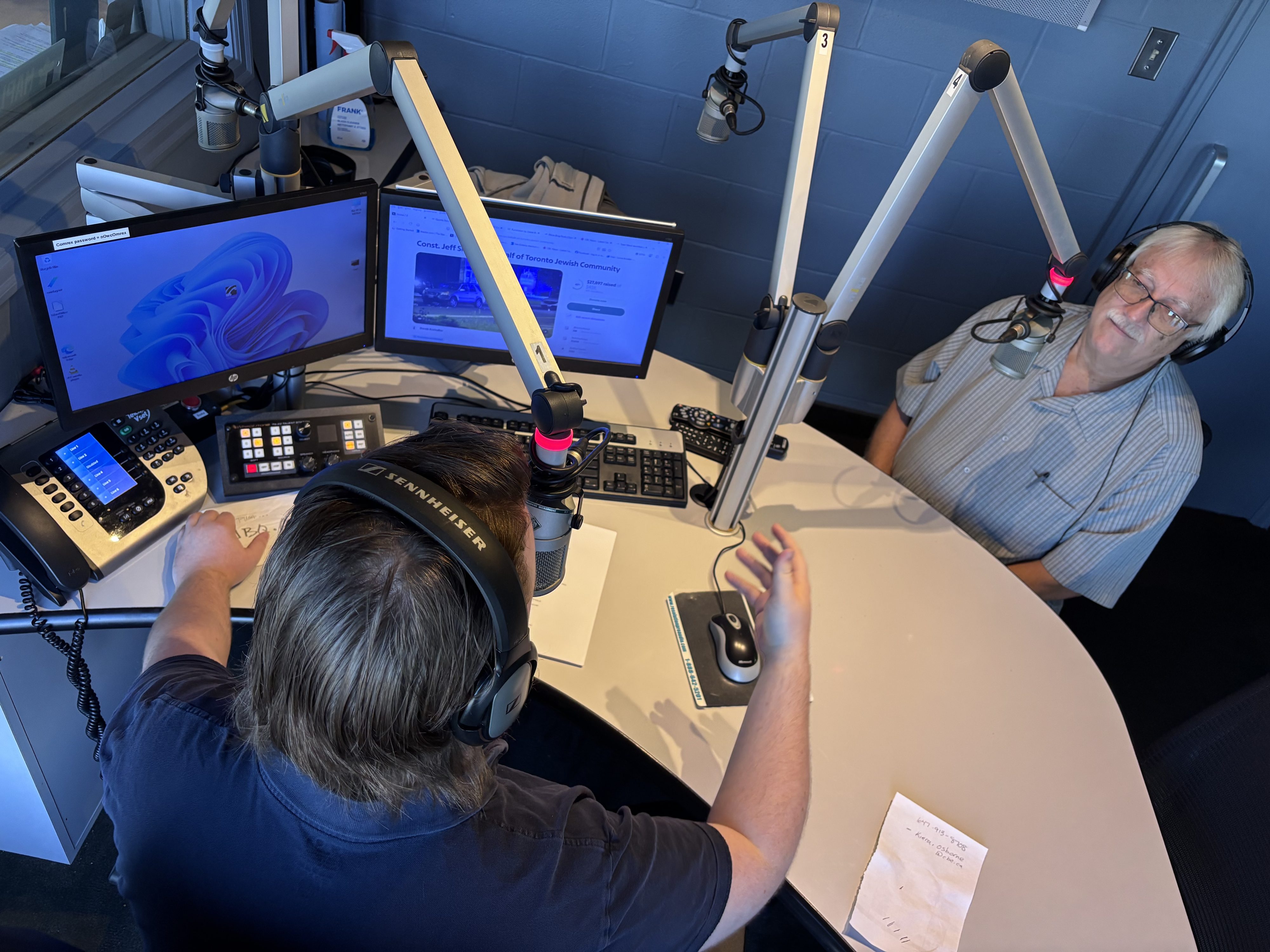 Sons of Jacob Synagogue President on the Lorne Brooker Show