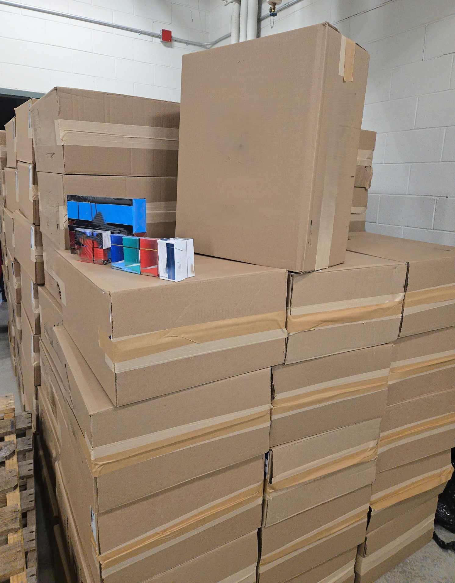 650,000 unmarked cigarettes recovered in Port Hope