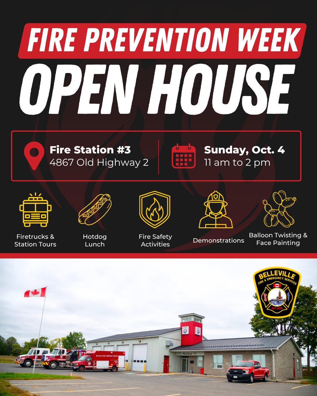 Belleville opens up fire hall to public Sunday