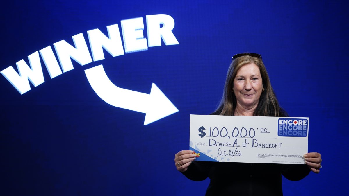 Bancroft resident winner of $100,000