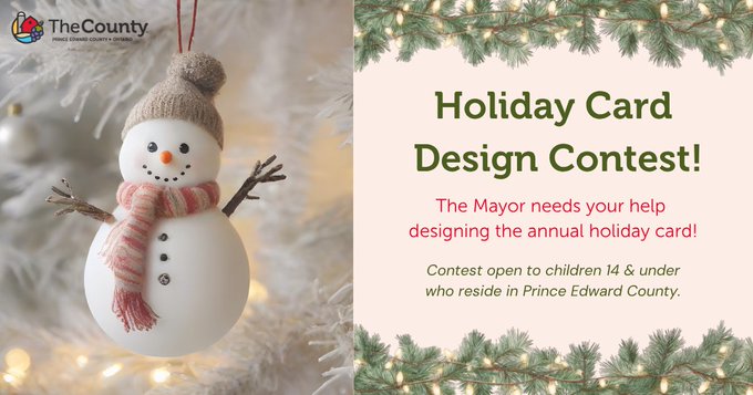 PEC mayor seeking youth creativity to brighten holiday card