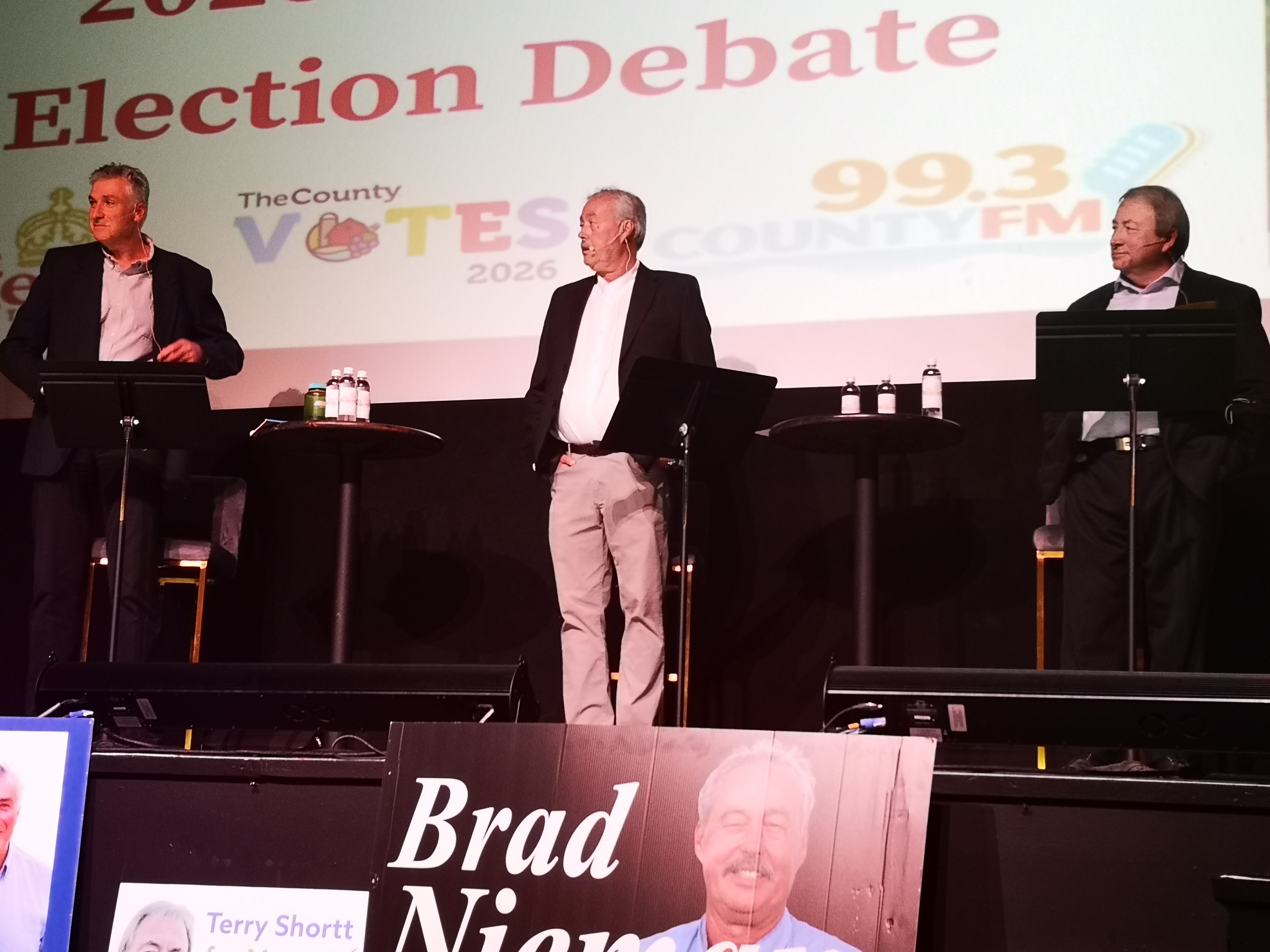 County mayor candidates debate at Regent Theatre