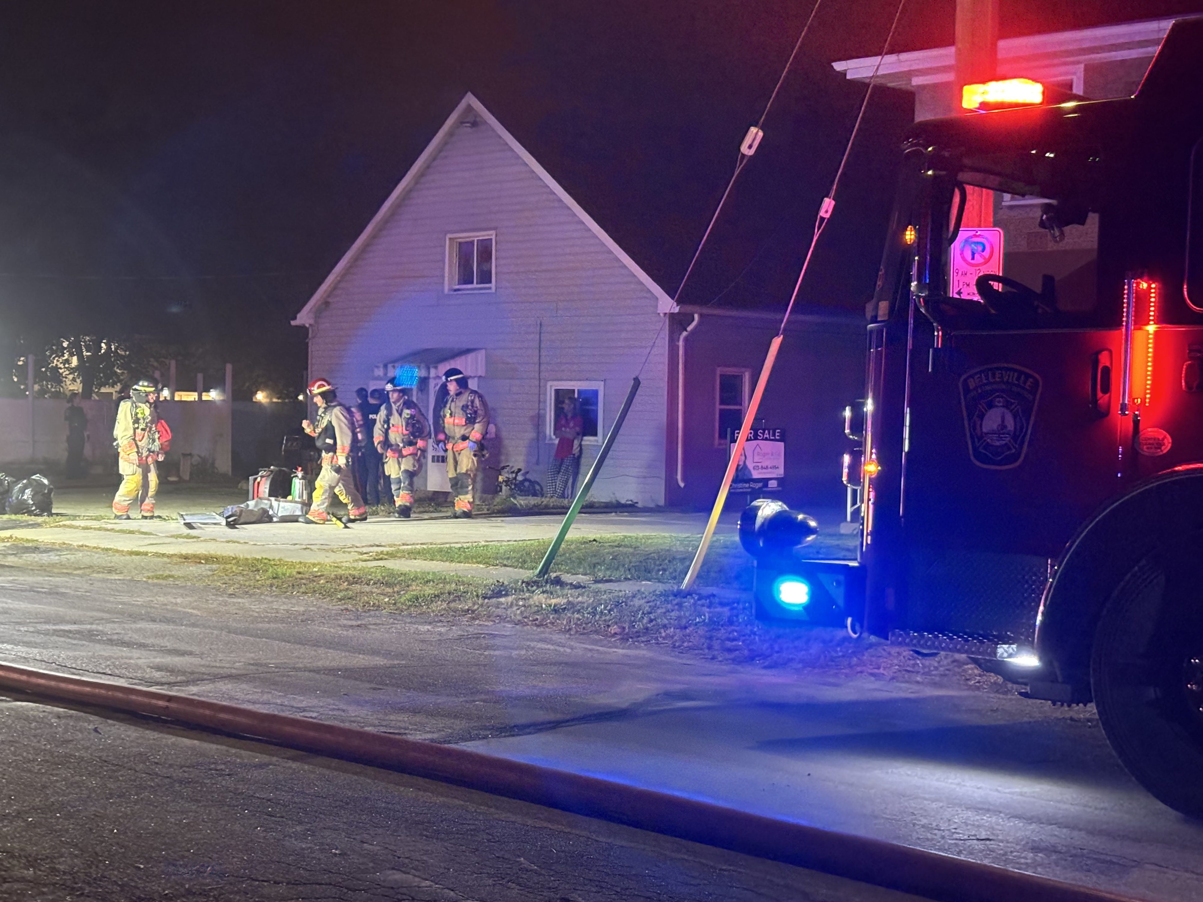 Fire in Belleville