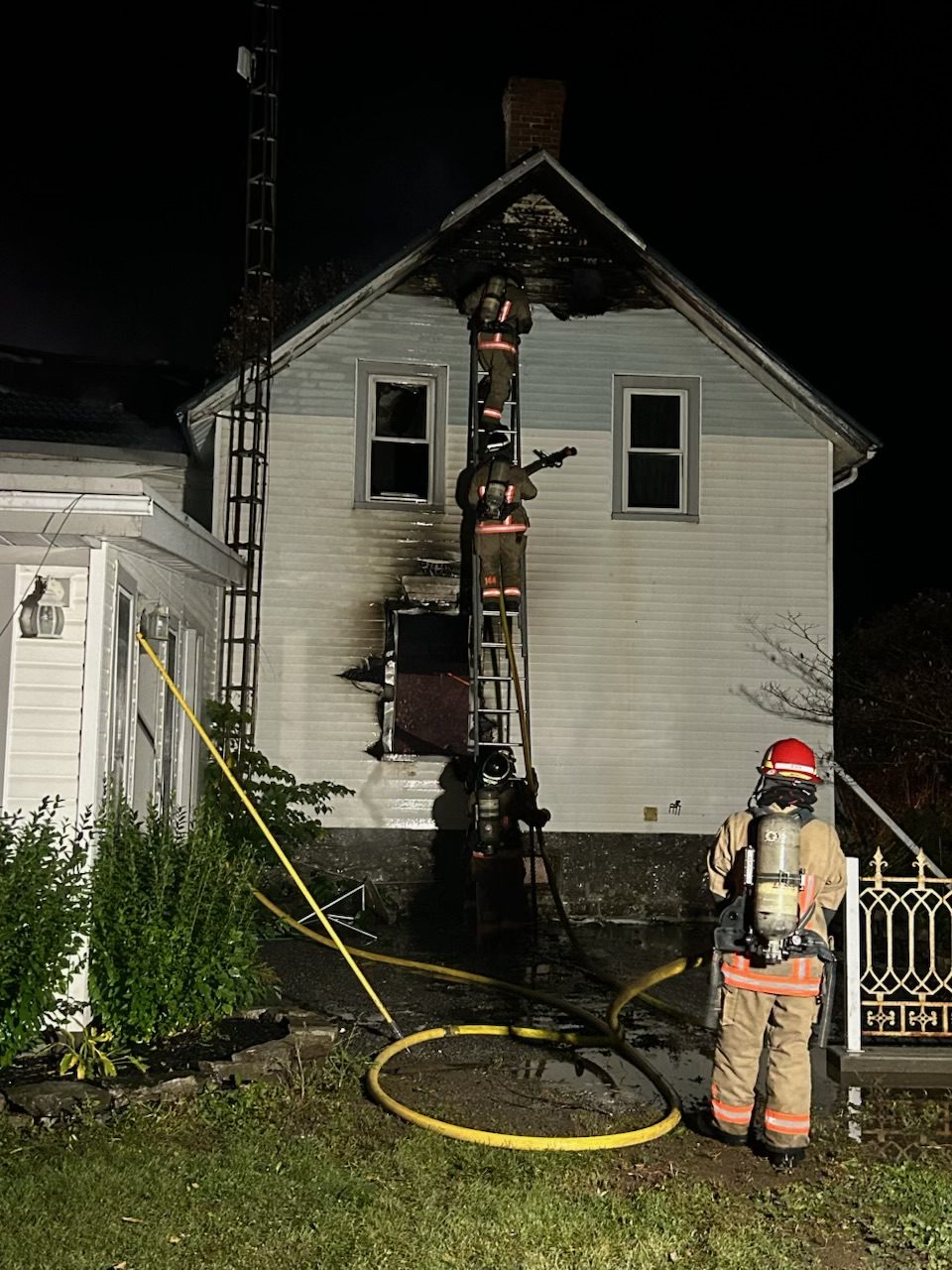 Home destroyed in Point Anne fire