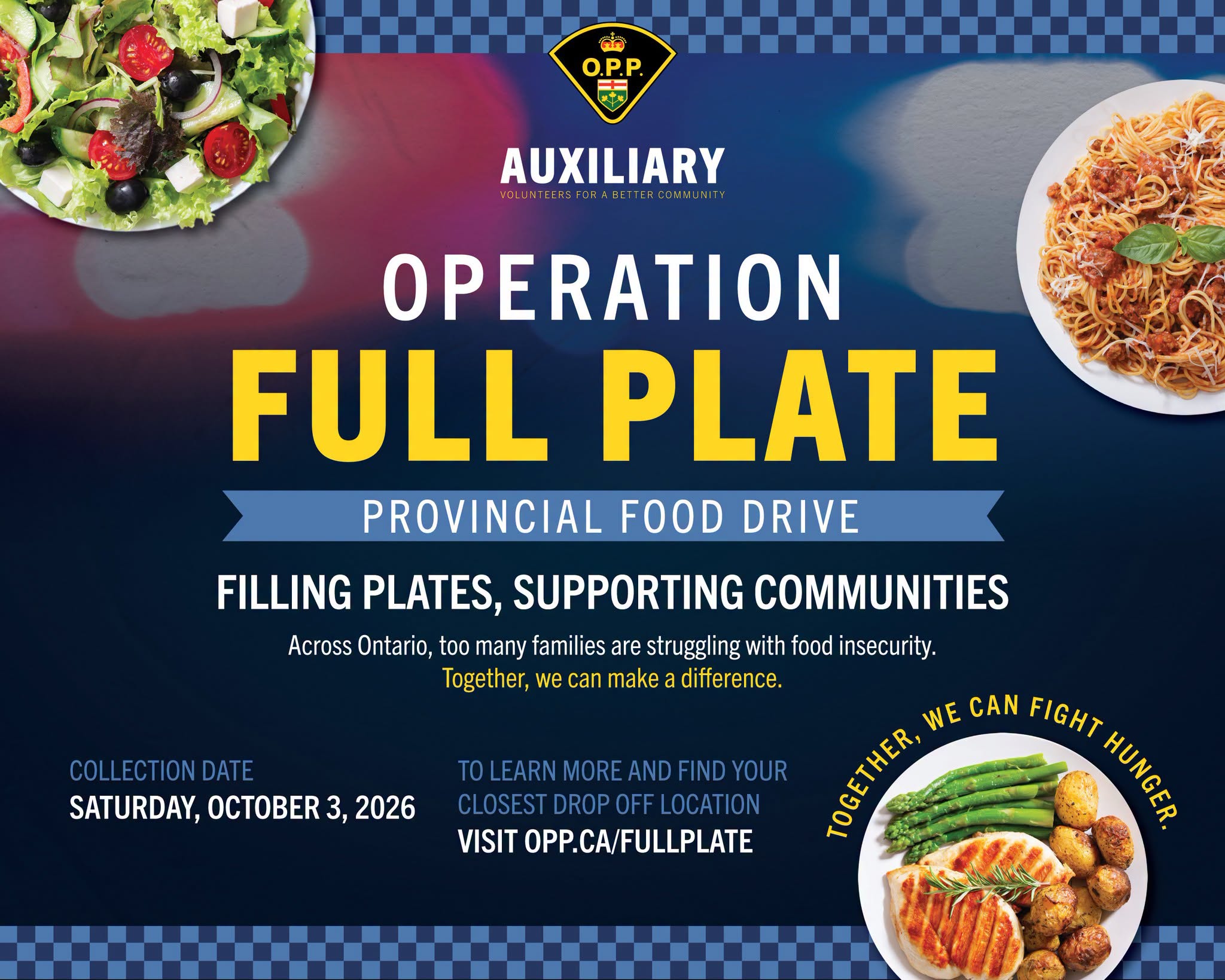 Helping local food banks in a time of need