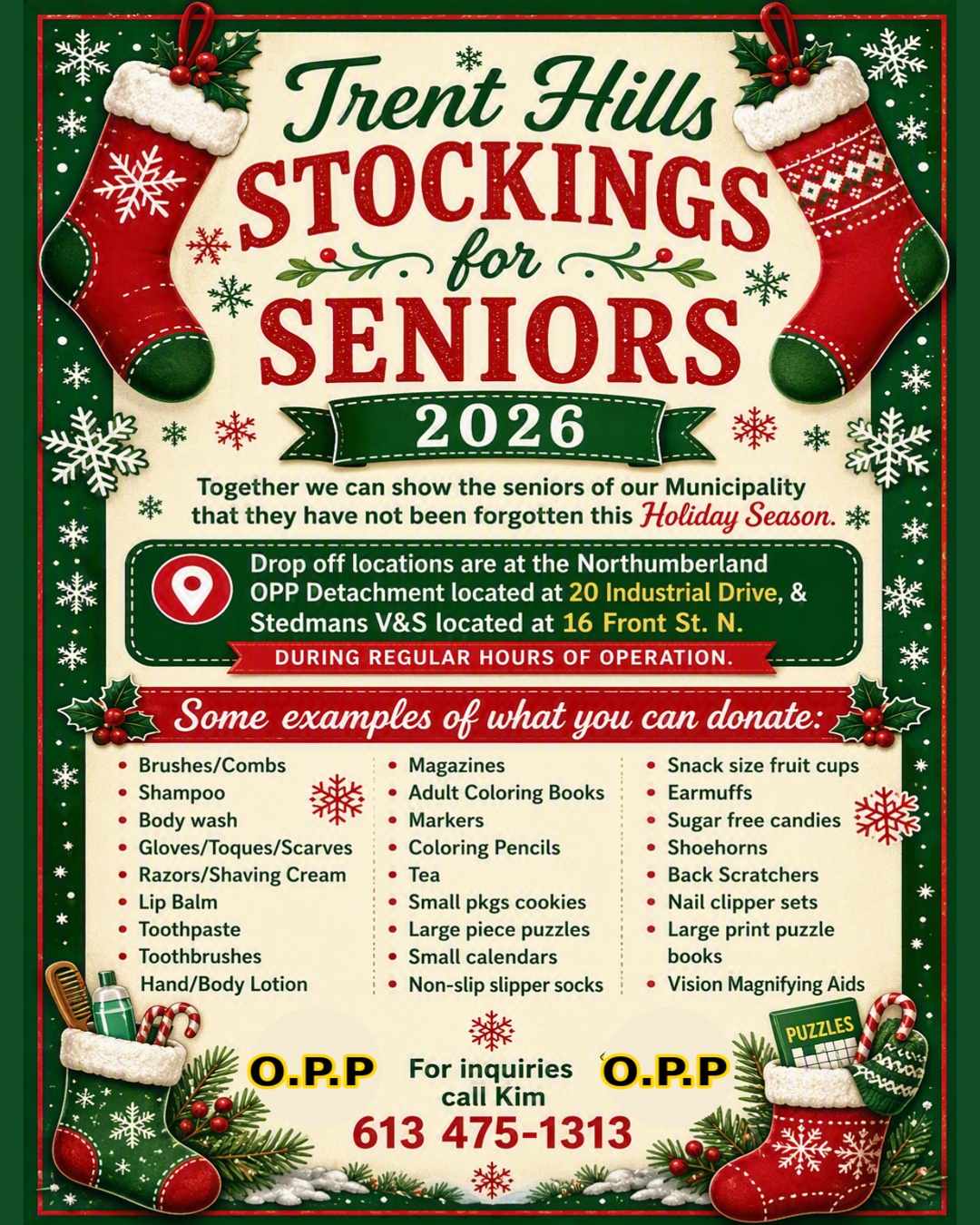 Stockings for Seniors campaign returns for 2026