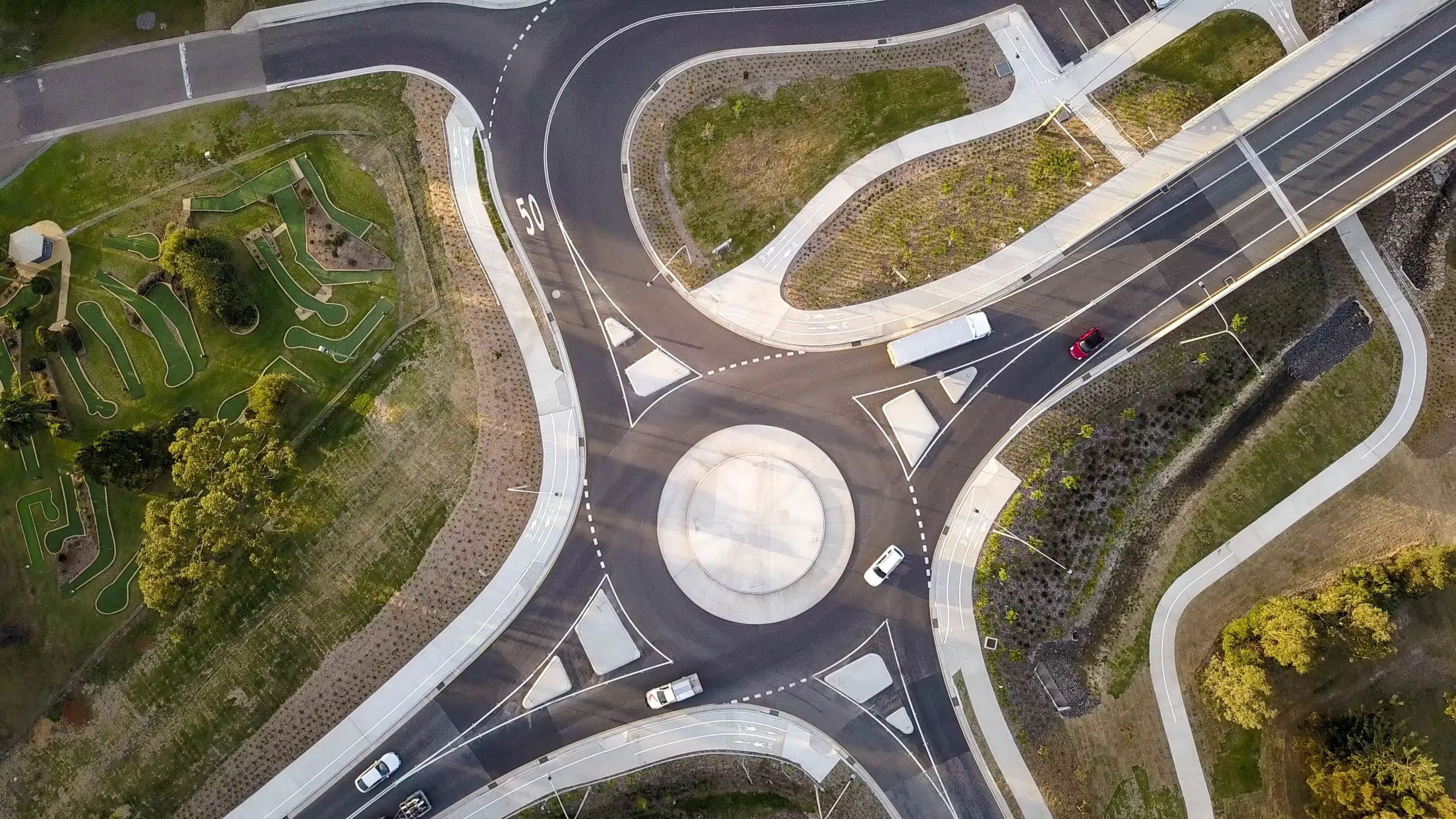 London drivers thrown for a roundabout