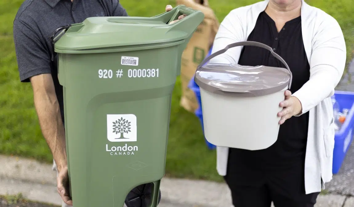 London’s green bins are officially rolling out 106.9 The X