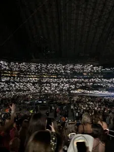 Fans light up stadium for Gracie Abrams - Photo Credit: Briar Wilson