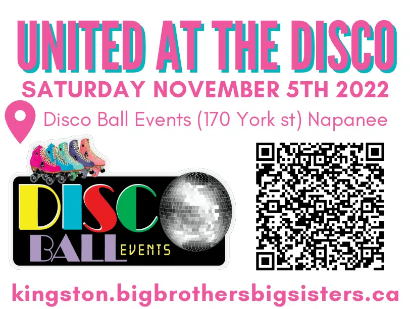 Community Spotlight Big Brothers Big Sisters KFL&A hosting United at the Disco in Napanee