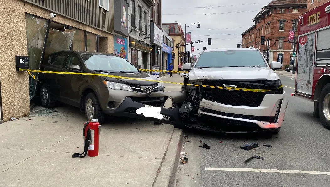 UPDATE: Dundas St E reopened, driver charged with careless driving ...