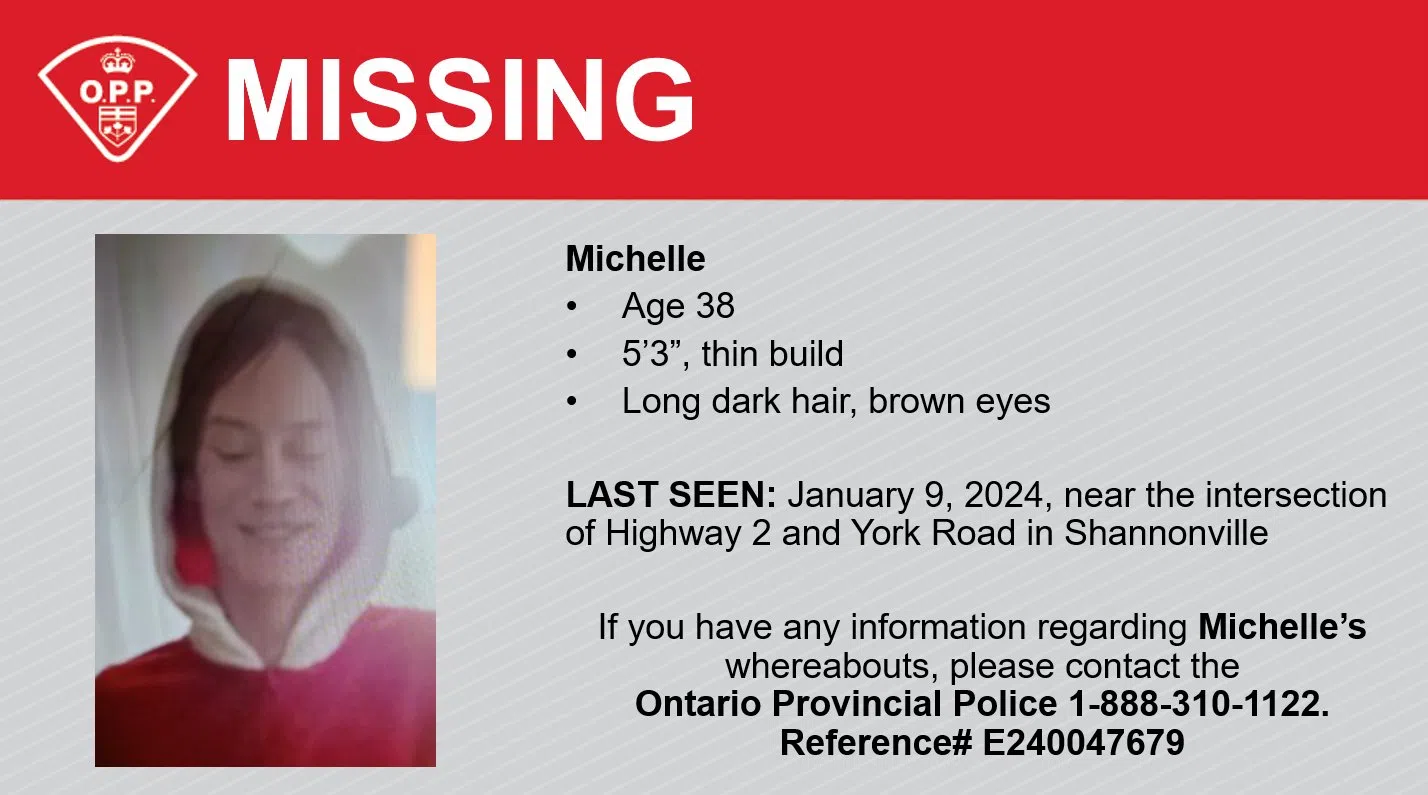 Updated Opp Looking For Surveillance Video As Search For Missing Tyendinaga Woman Continues 8943