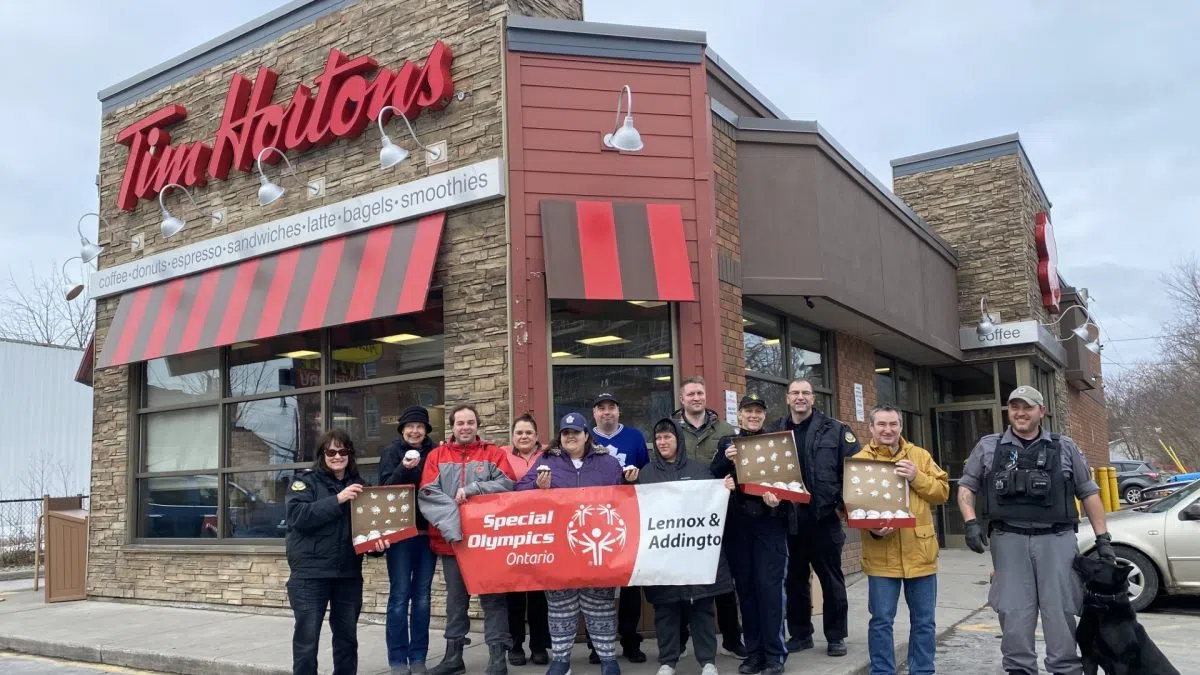 What good in Greater Napanee ? Special Olympics doughnut returns to Tim Hortons for three - day fundraiser