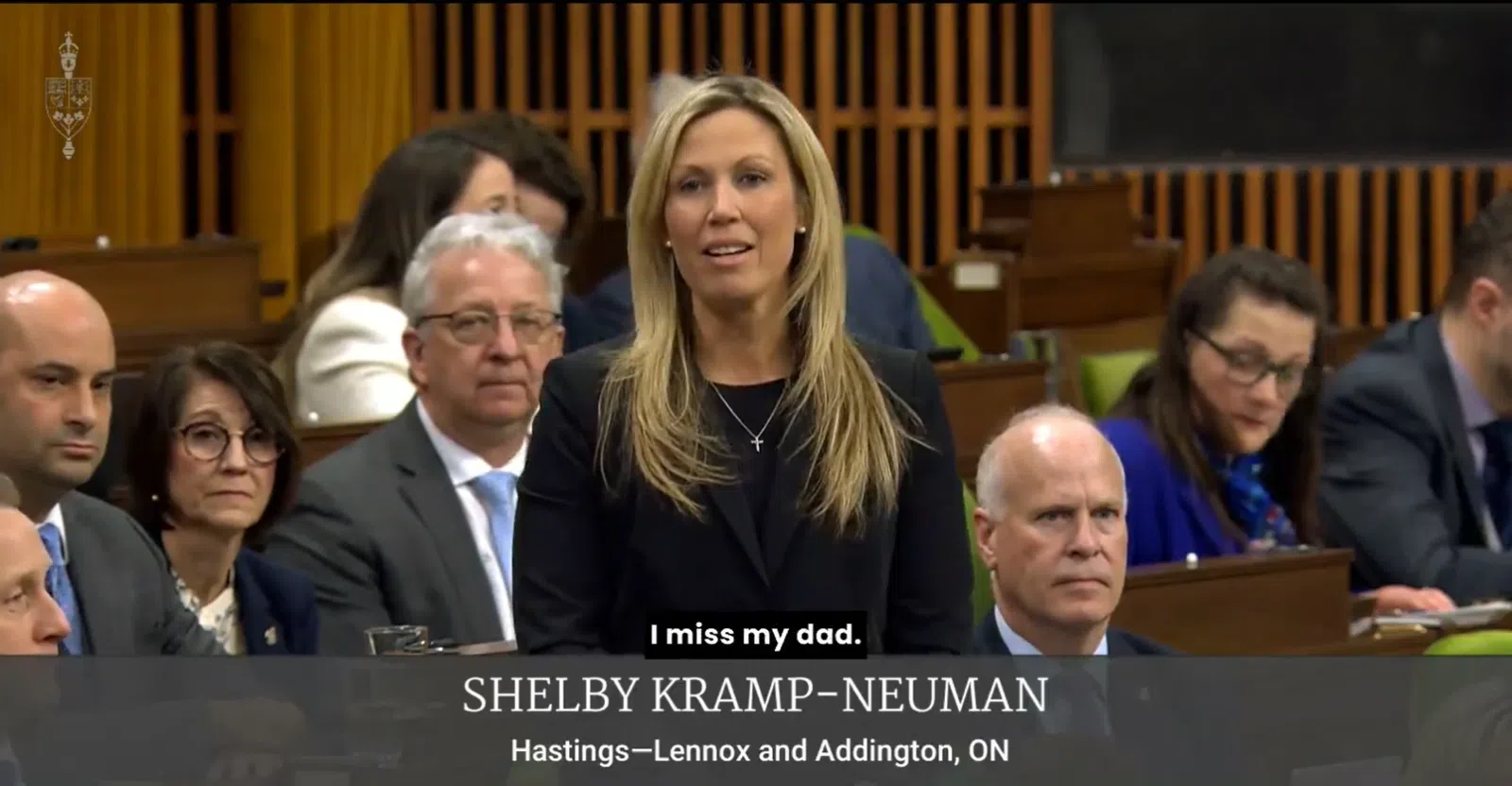 H-L&A MP Kramp-Neuman paise tribute to late father in parliament ...