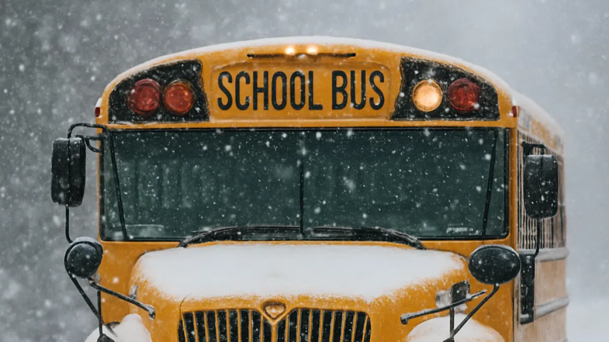 School buses cancelled Wednesday due to inclement weather