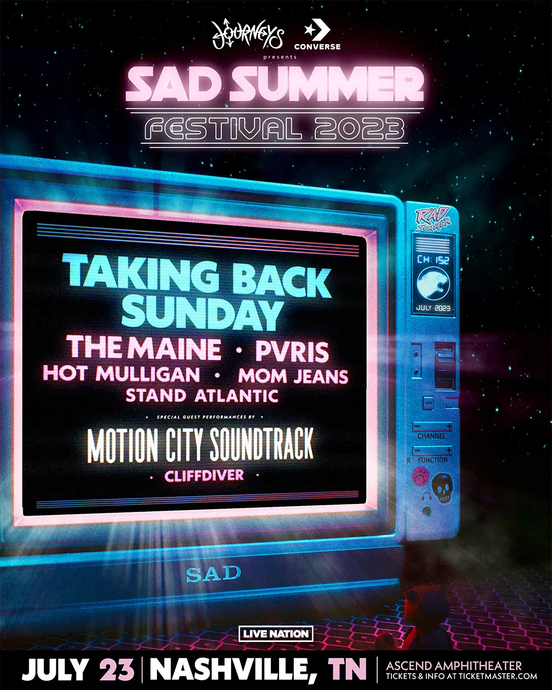 Sad Summer Tour 102.9 The Buzz
