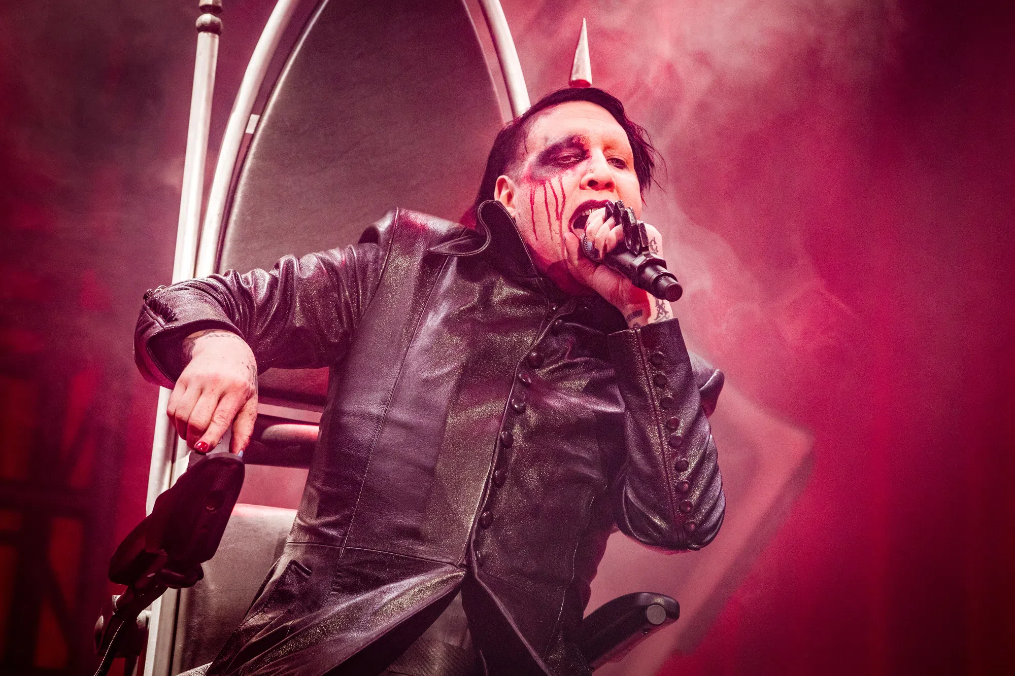 Marilyn Manson Plays First Live Show Since 2019 | 102.9 The Buzz