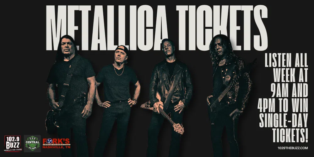 Win Single-Day Metallica Tickets!
