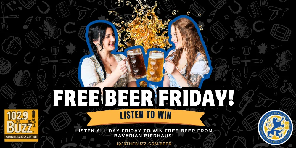 FREE BEER FRIDAY!