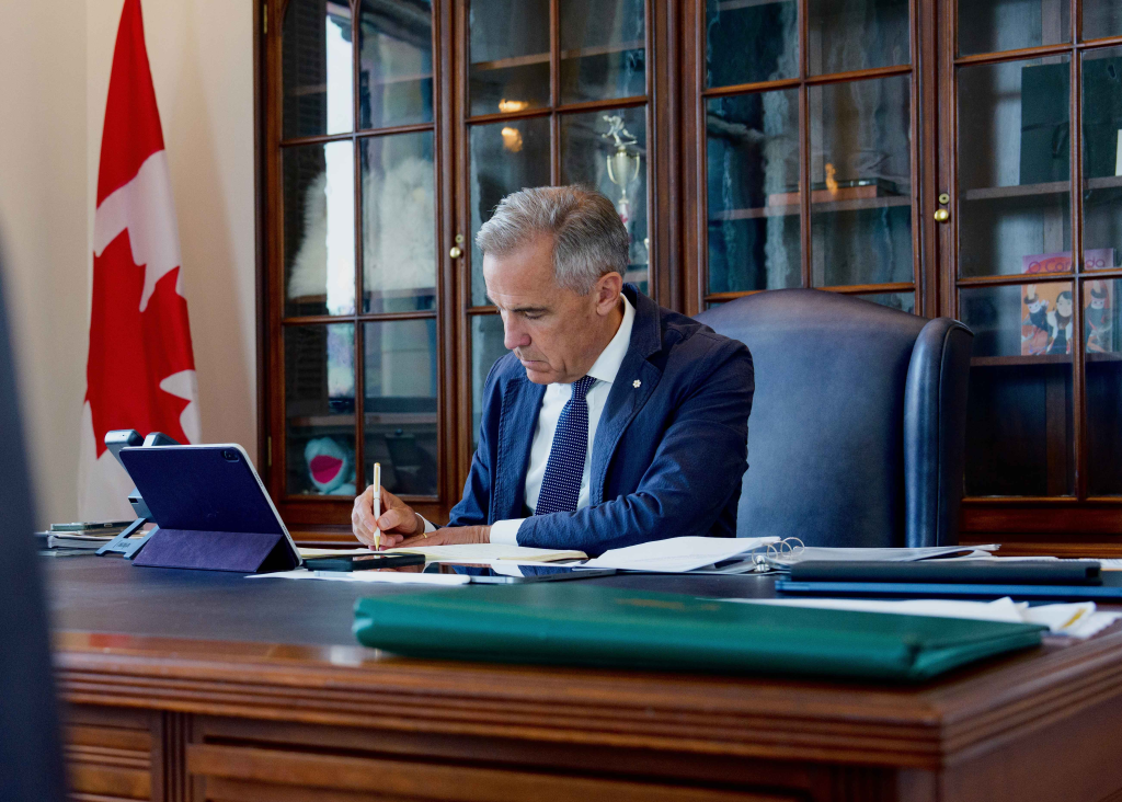 Carney writing