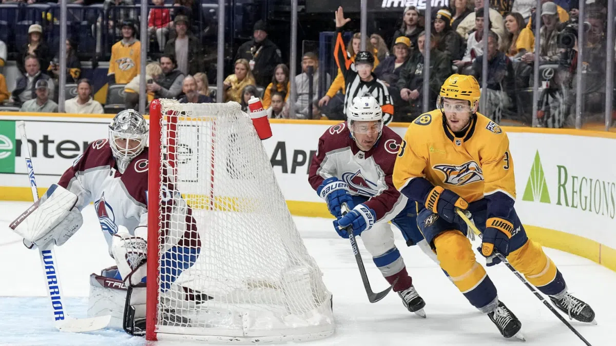 Step in The Right Direction, Nashville Predators Takedown Avalanche