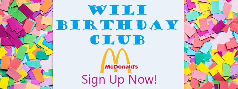 WILI AM Birthday Club