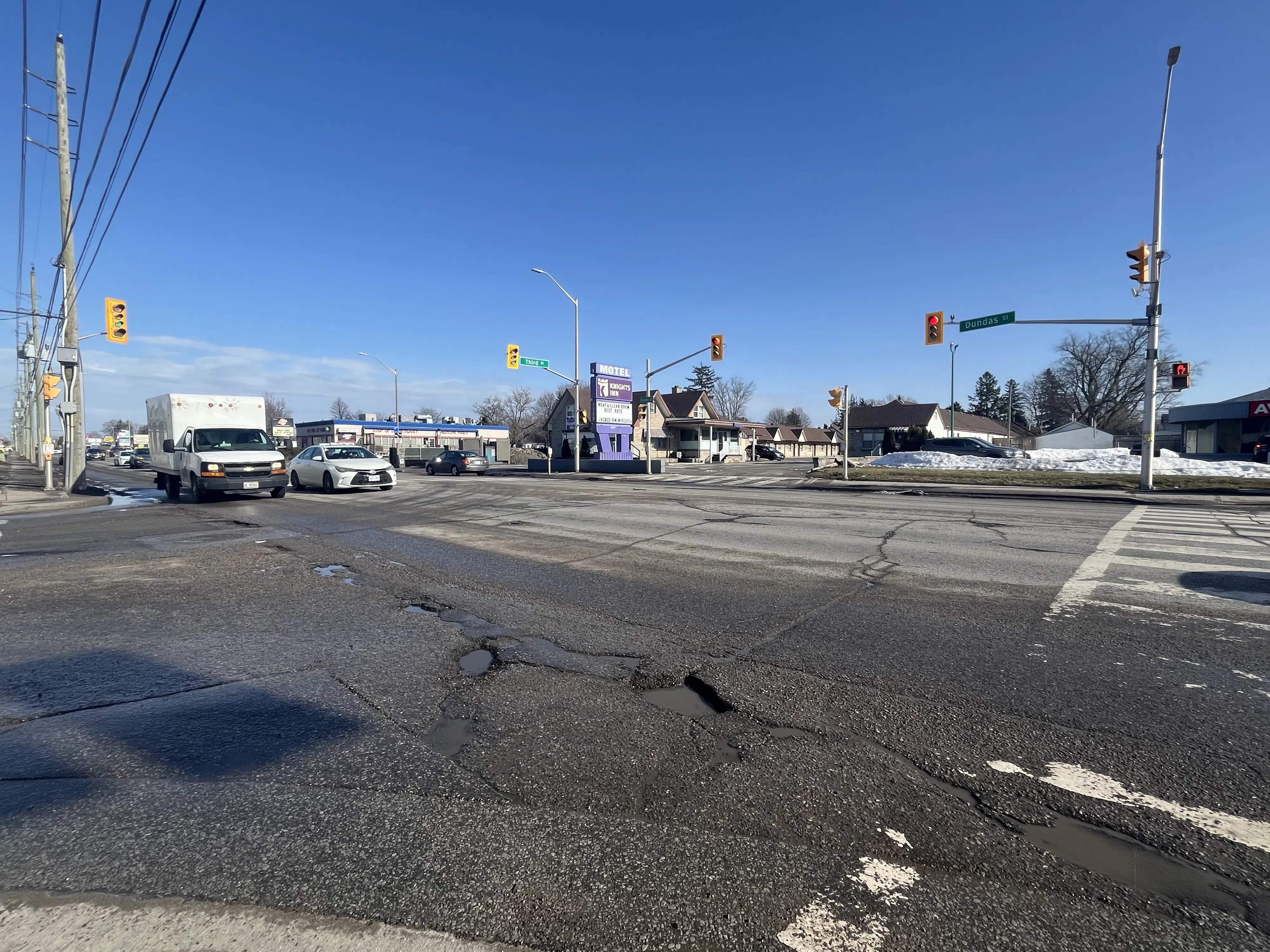 City working to fix potholes