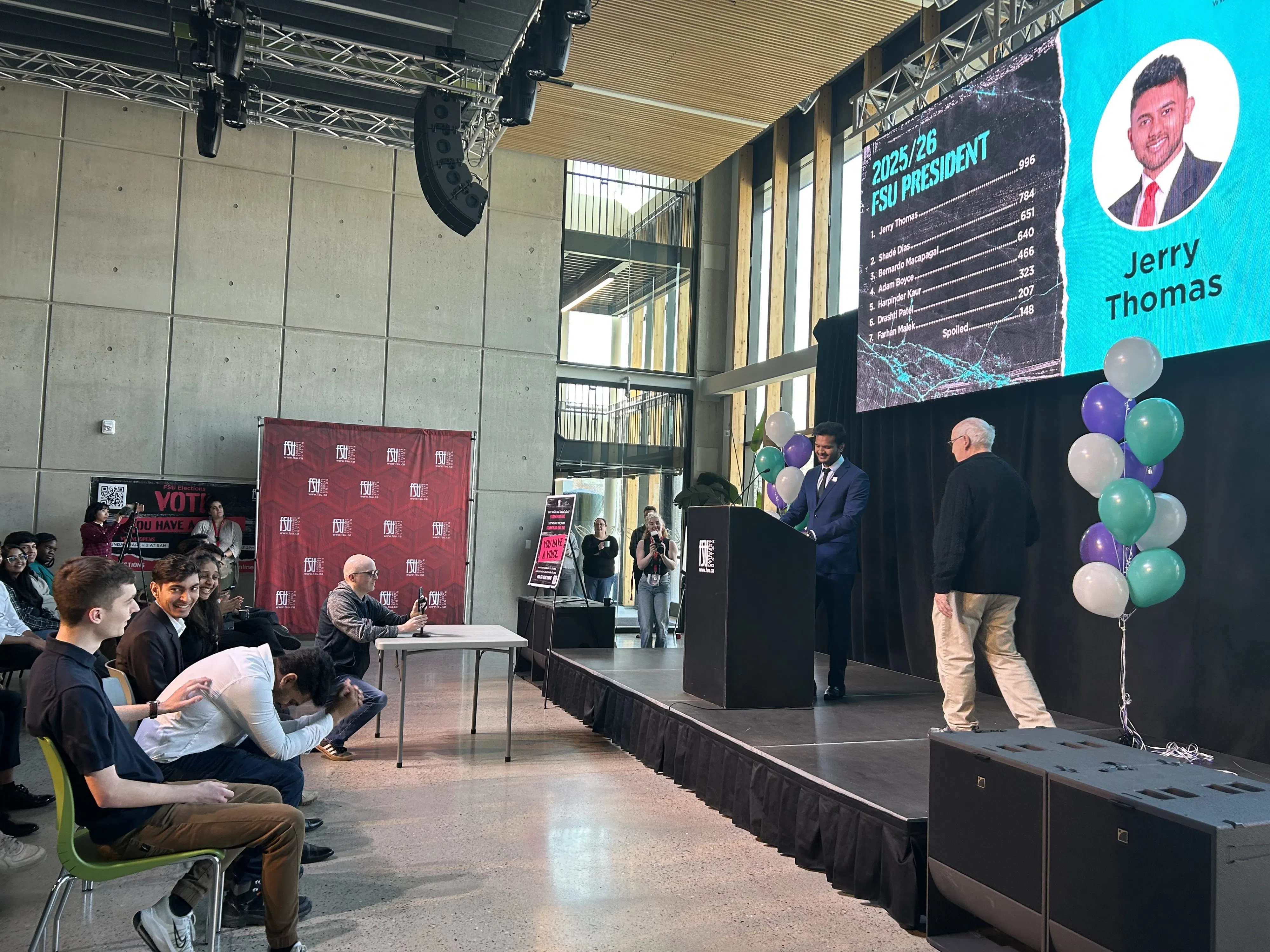 New Fanshawe Student Union president's ideas for the upcoming year.