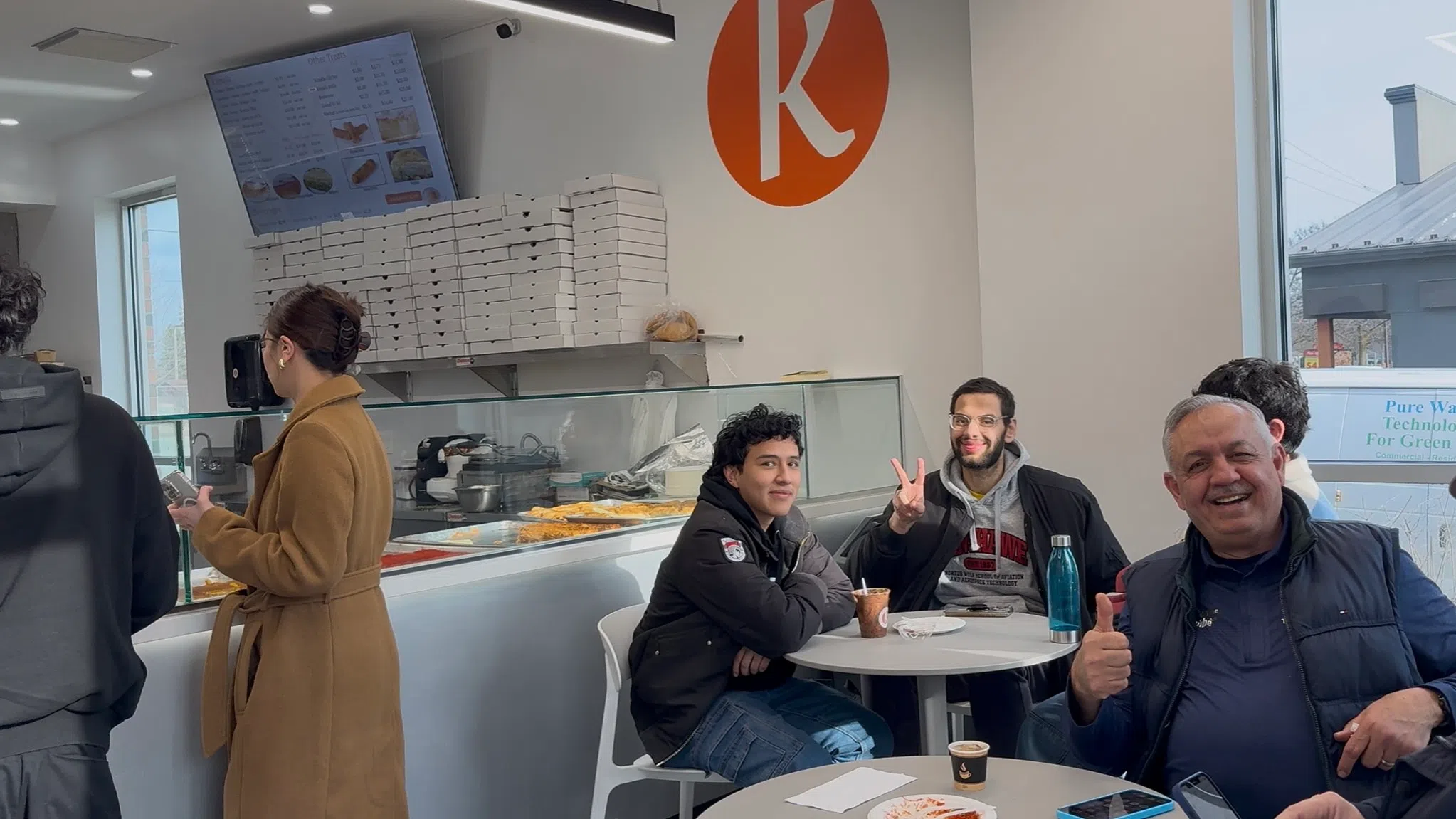 A story behind a small pastry shop called "Kunafa's"