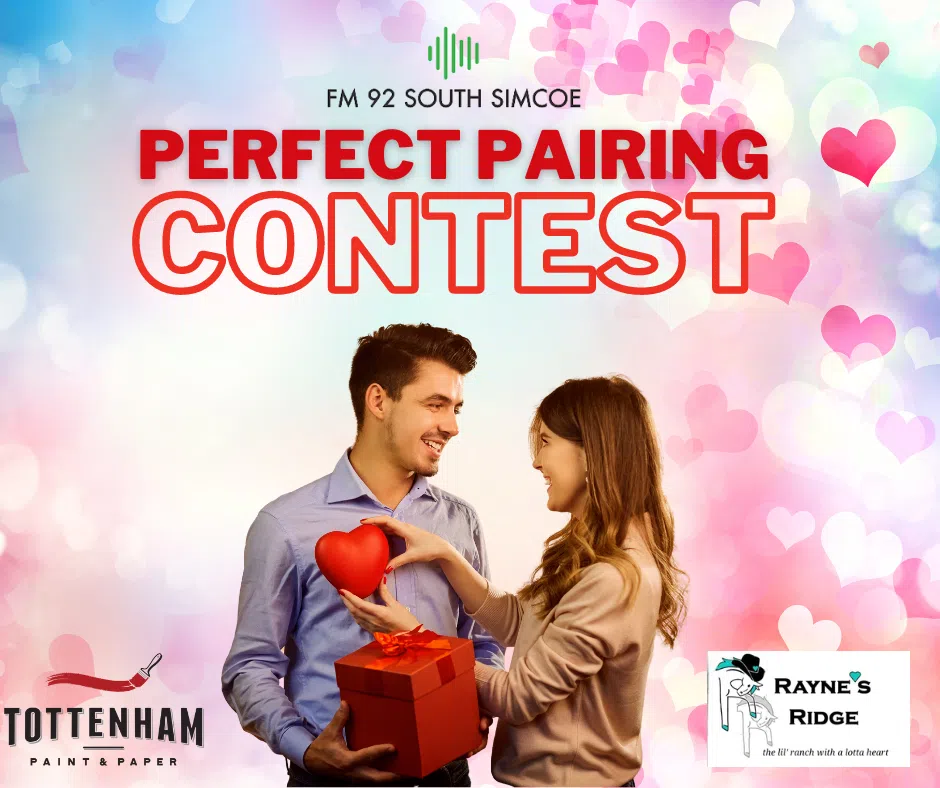 FM92 South Simcoe Perfect Pairing Contest!