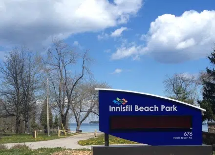 Innisfil Beach Park Under Swim Advisory