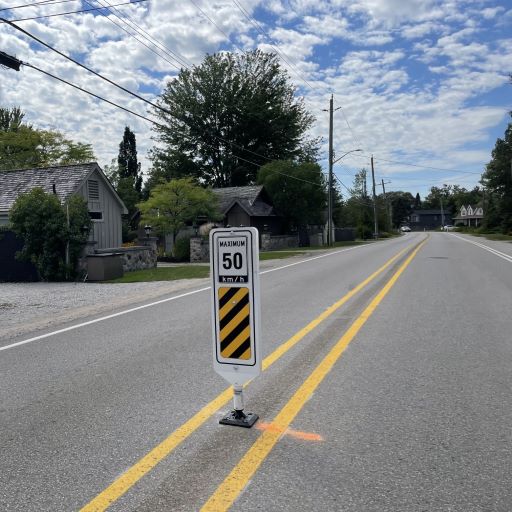 New pedestrian crossover being installed in Alliston