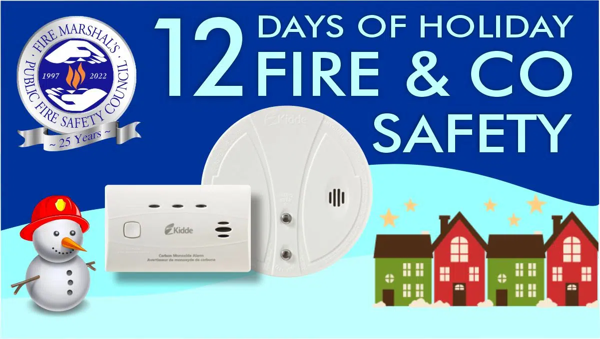 Win with the 12 Days of Holiday Fire & CO Safety Campaign!
