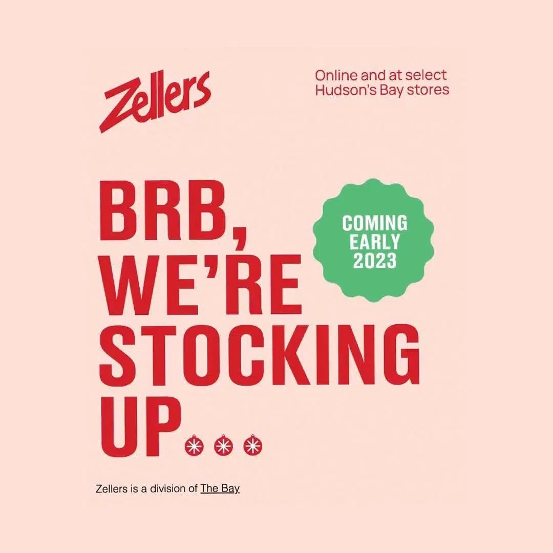 Zellers is preparing for a nostalgic return!