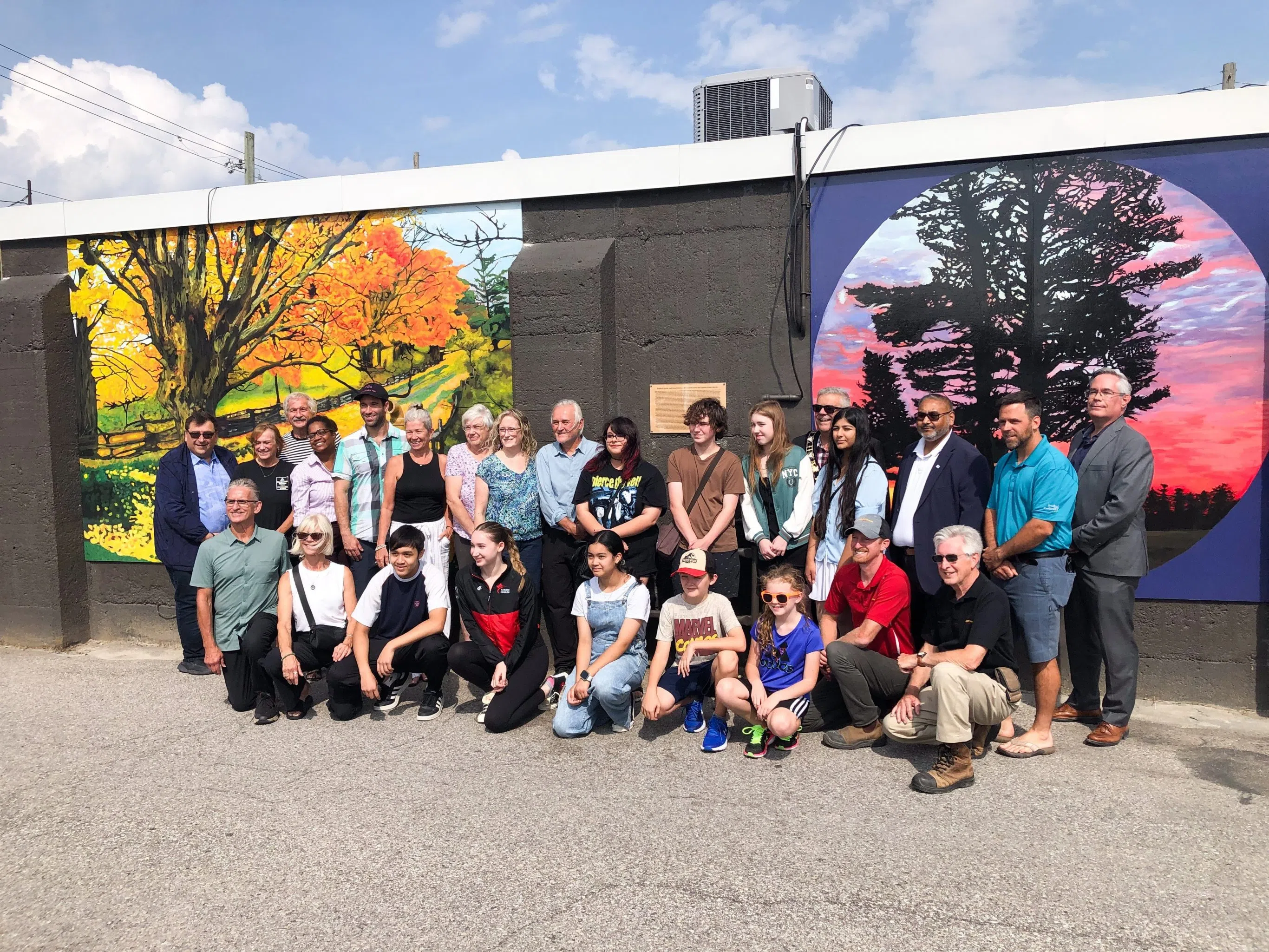 Group of Seven-inspired murals unveiled along John Street West