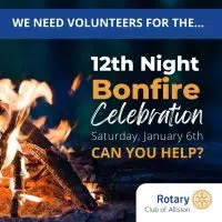 12th Night Bonfire Set for this Saturday