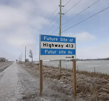Highway 413 Given the Green Light